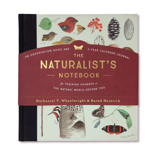 The Naturalist's Notebook: For Tracking Changes in The Natural World Around You - Nathaniel T. Wheelwright and Bernd Heinrich (hardcover)
